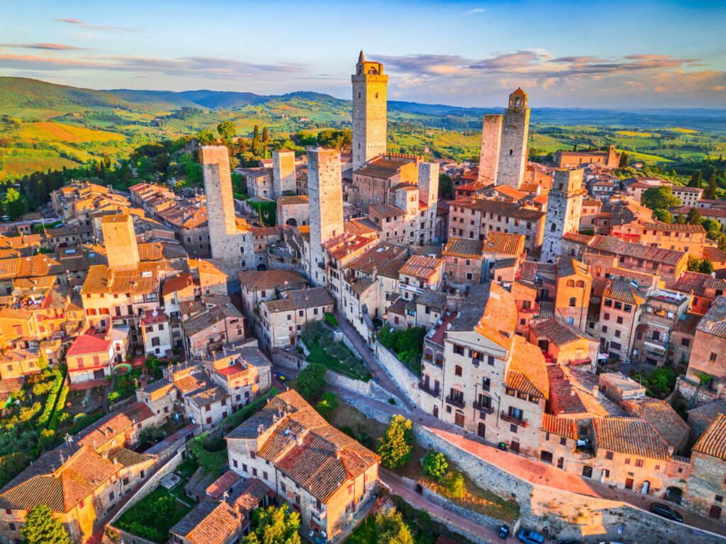 San Gimignano met kinderen
